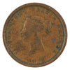NB-2A 1843 New Brunswick Victoria Dei Gratia Regina Penny Token VG-F (VG10)
