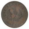 NS-2B1 1832 Nova Scotia George IV Thistle Penny Token Fine (F12)