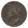 NS-1D3 1832 Nova Scotia George IV Thistle Half Penny Token Very Fine (VF20)