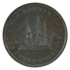 NB-2B1 1854 New Brunswick Complete Ensign Penny Currency Token Extra Fine (EF40) $