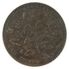 NS-6A1 1856 Nova Scotia, LCW, Victoria Mayflower Penny Token VF-EF (VF30) $