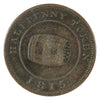 NS-13A1 1815 Nova Scotia Payable by Miles W. White Halifax Half Penny Token F-VF (F15) $