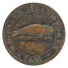 LC-1 1815 Lower Canada, Magdalen Island Token Fine (F12) Corrosion $