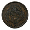 LC-9A2 1837 Lower Canada City Bank Penny Token VF-EF (VF30)