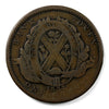 LC-9C1 1837 Lower Canada Banque du Peuple One Penny Token Good (G4)