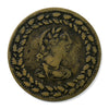 LC-48B2 1812 Lower Canada Imitation Tiffin Half Penny Token F-VF (F15)