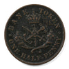 PC-5B2 1852 Province of Canada, Bank of Upper Canada Half Penny Token Extra Fine (EF40)