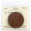 LC-9B2 1837 Lower Canada Penny Token ICCS Certified EF40 (BR #521)