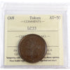 LC-33A1 No Date Un Sou ICCS Certified AU50 Un Sou