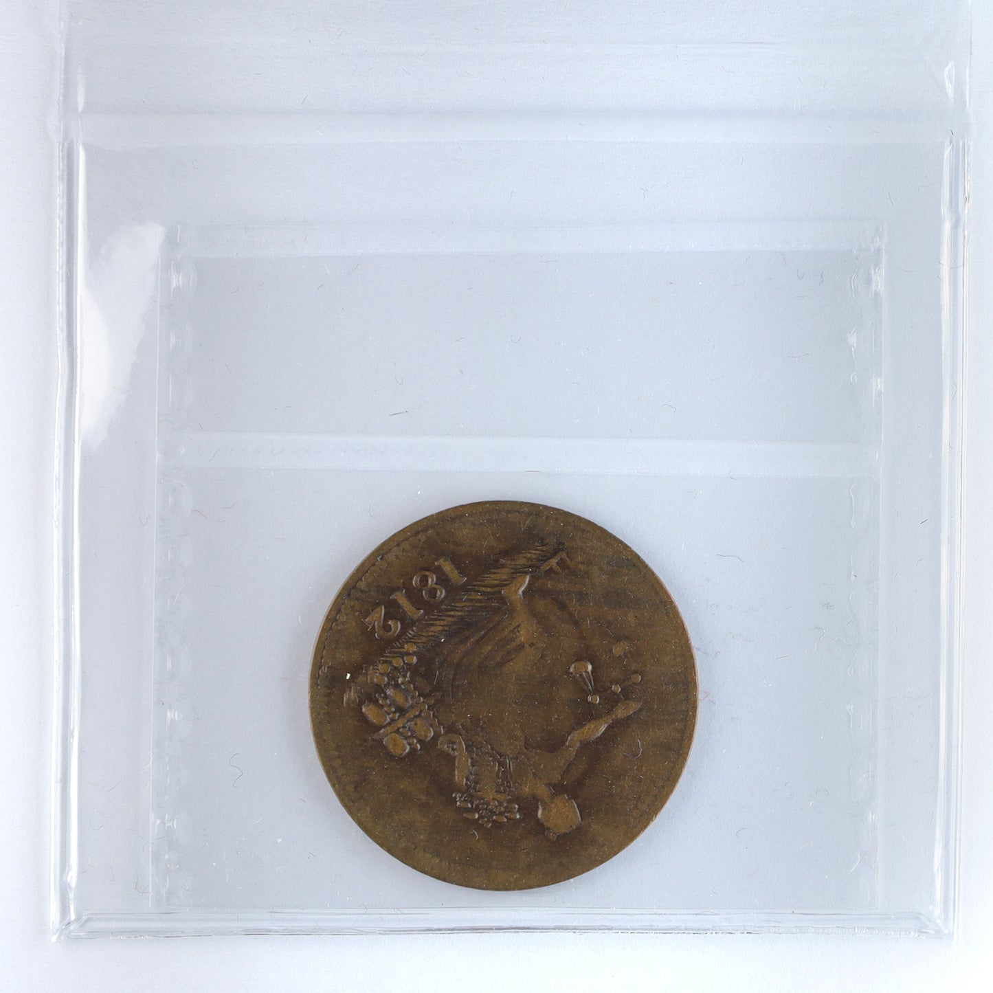 LC-48-1 1812 Lower Canada Tiffin Token ICCS Certified EF40 BR #961