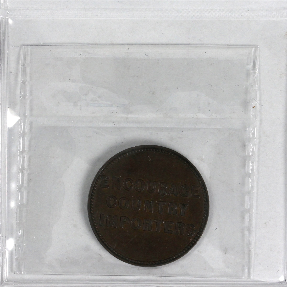 Robert Purves Token ICCS Certified VF30 BR# 897