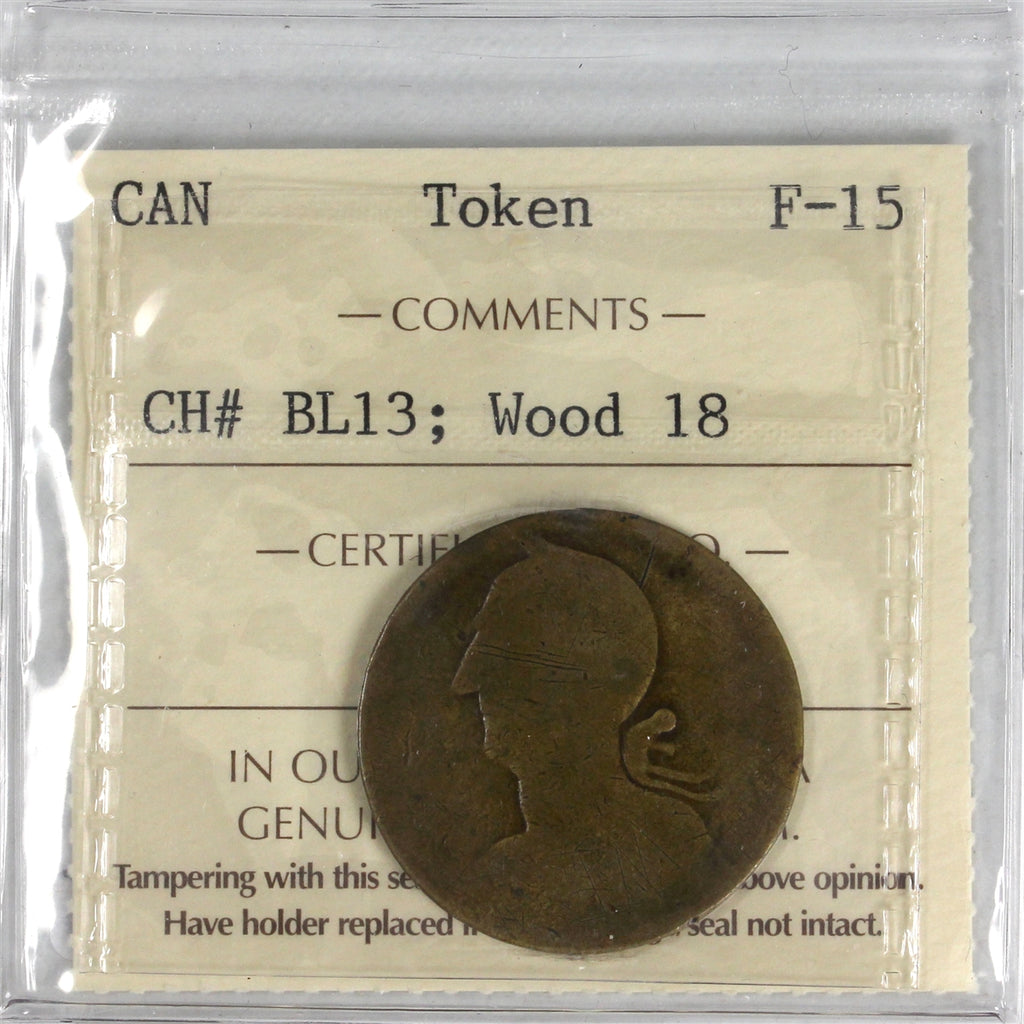 BL-13 Blacksmith Token ICCS Certified F15 Wood 18