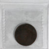 NS-1D2 1832 Nova Scotia George IV Thistle Halfpenny Token ICCS Certified EF40 BR# 871