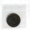 NS-1D3 1832 Nova Scotia George IV Thistle Halfpenny Token ICCS Certified EF40 BR# 871