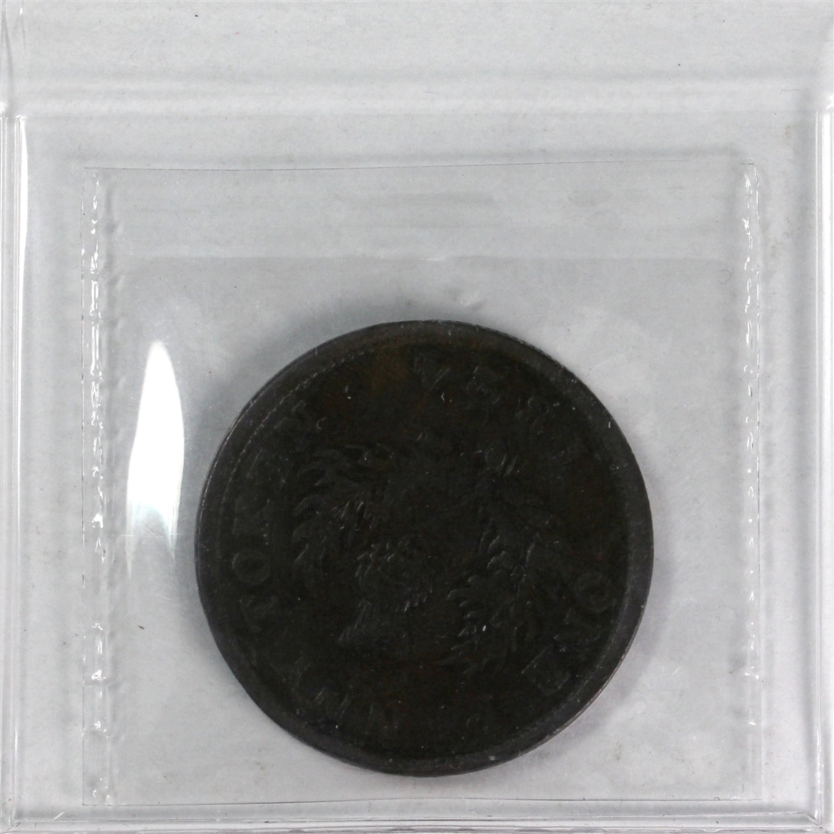 NS-2A2 1824 Nova Scotia George IV Penny Token ICCS Certified VF20 BR# 868