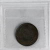 PC-1B4 1844 Province of Canada Bank of Montreal Halfpenny Token ICCS Certified EF40