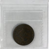 PC-5D 1857 Province of Canada Bank of Upper Canada Halfpenny Token ICCS Certified EF40