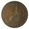 LC-47D3 1812 Lower Canada Nine Leaves Penny Token VF-EF (VF30) $