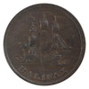 NS-27A3 1815 Nova Scotia Halifax Halfpenny Token VF-EF (VF30) $