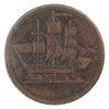 PE-10-7 No Date PEI Ships, Colonies & Commerce Token F-VF (F15)