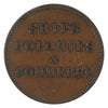 PE-10-30 (1835) PEI Ships, Colonies & Commerce Token, Extra Fine (EF-40)
