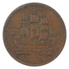PE-10-36 No Date PEI Ships, Colonies, & Commerce Token, Very Fine (VF20)