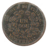 LC-5A 1838 Lower Canada, Banque du Peuple, Montreal, Un Sou Token Very Fine (VF20)