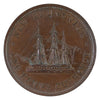 NB-2B2 1854 New Brunswick One Penny Currency Token Extra Fine (EF40) $