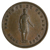 PC-4 Province of Canada Quebec Bank Penny Token Extra Fine (EF40) $
