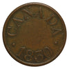 LC-13A 1830 Lower Canada Duncan &amp; Co. Half Penny Token F-VF (F15)