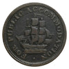 LC-14b (1830) Lower Canada For Public Accomodation Half Penny Token F-VF (F15)