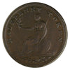 LC-49A2 Lower Canada Victoria Nobis Est Half Penny Token VF-EF (VF30) $