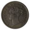 NS-2C1 1840 Nova Scotia Victoria Thistle Penny Token F-VF (F15)