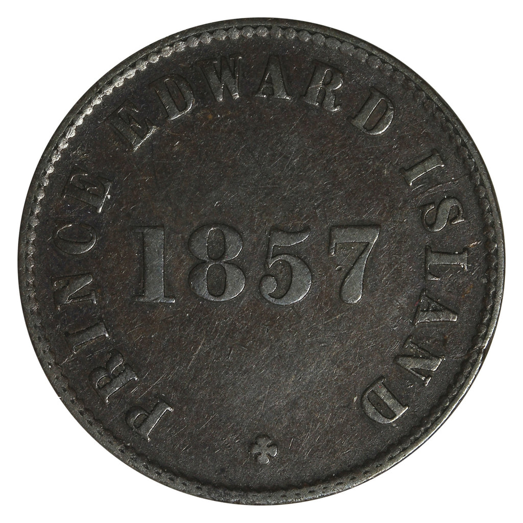 PE-7C3 1857 PEI Self Government & Free Trade Token Very Fine (VF20)