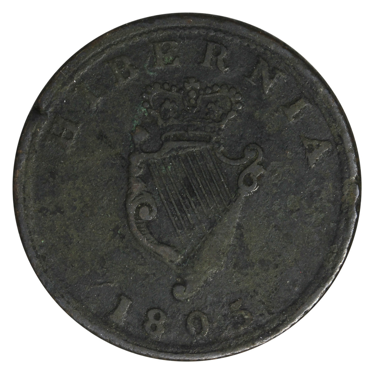 WE-5A1 1805 Wellinton Hibernia Token Fine (F12)