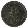WE-8A1 1814 Wellington Half Penny Token VF-EF (VF30)