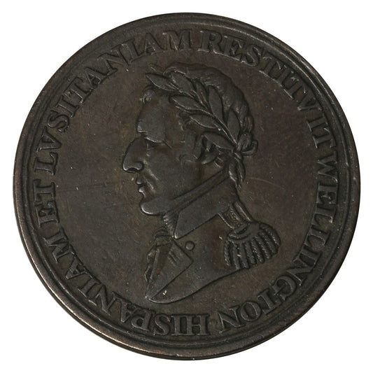 WE-11A1 Wellington Cuidad Rodrigo Badajoz Salamanca Token Very Fine (VF20)