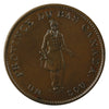 LC-8A1 1837 Lower Canada, City Bank Half Penny Token AU-UNC (AU55) $