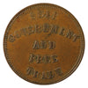 PE-7C1 1857 PEI Self Government &amp; Free Trade Token Extra Fine (EF-40) $