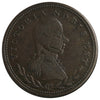 LC-49A1 Lower Canada Imitation Tiffin Token Over Struck on NS-21A VF-EF (VF30) $