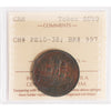 PE-10-38 No Date PEI Ships Colonies & Commerce Token ICCS Certified AU-50 BR #997