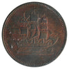 PE-10-38 No Date PEI Ships Colonies & Commerce Token ICCS Certified AU-50 BR #997