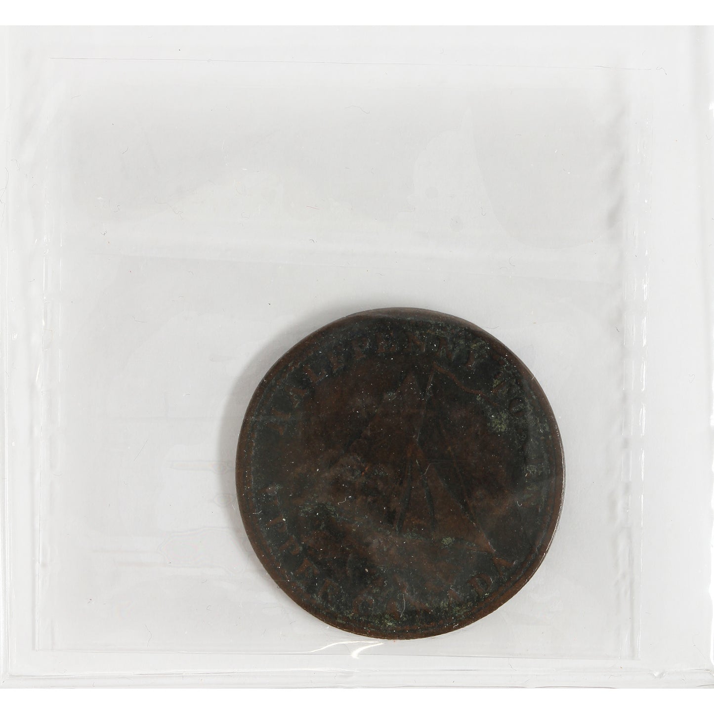 Devins & Bolton Counterstamp Over UC-9A 1820 UC Commercial Change Token ICCS Cert. F12