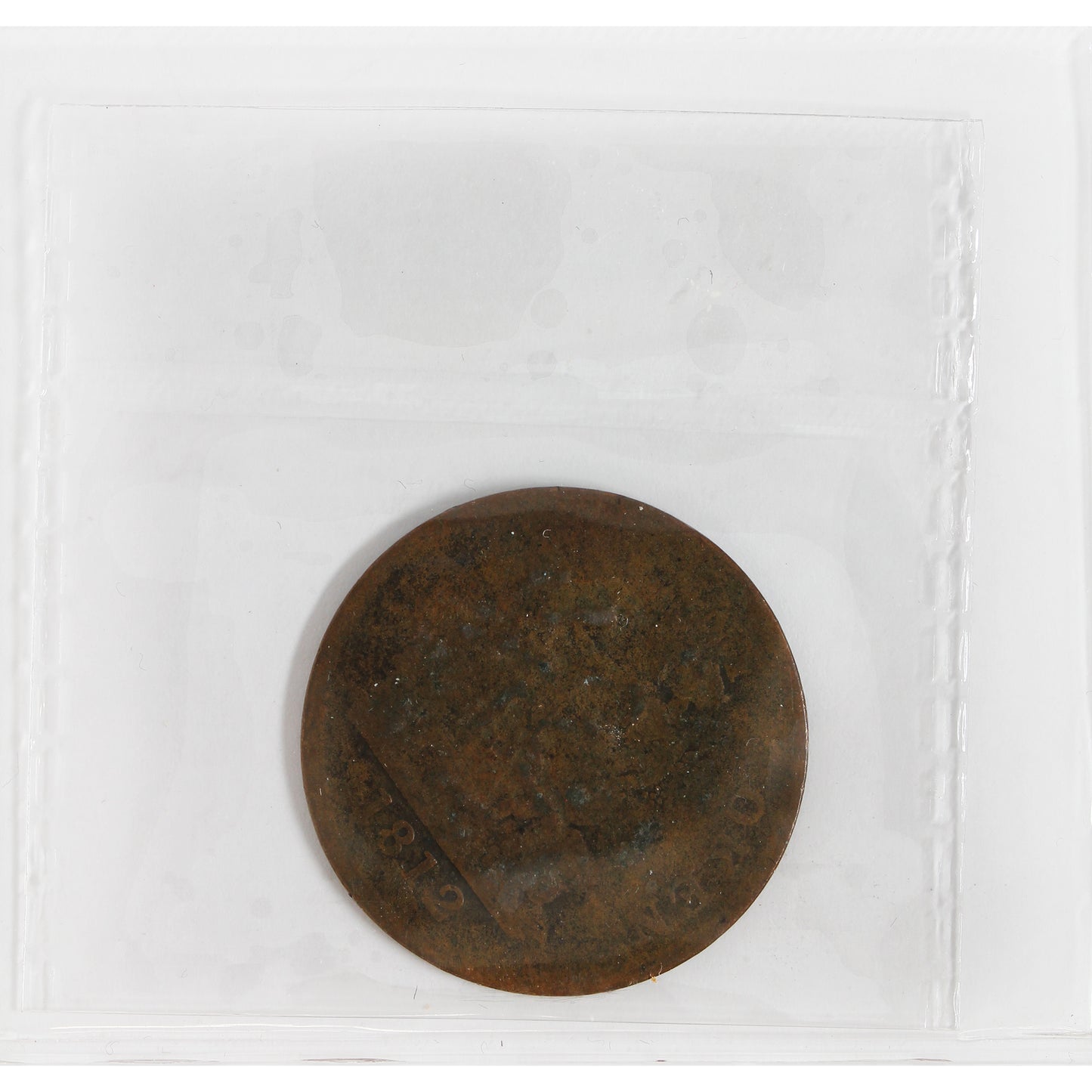 Devins & Bolton Counterstamp Over LC-48 1812 Lower Canada Tiffin Token ICCS Certified VG8