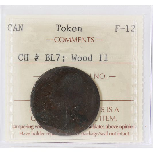 BL-7 Blacksmith Token ICCS Certified F12, Wood 11