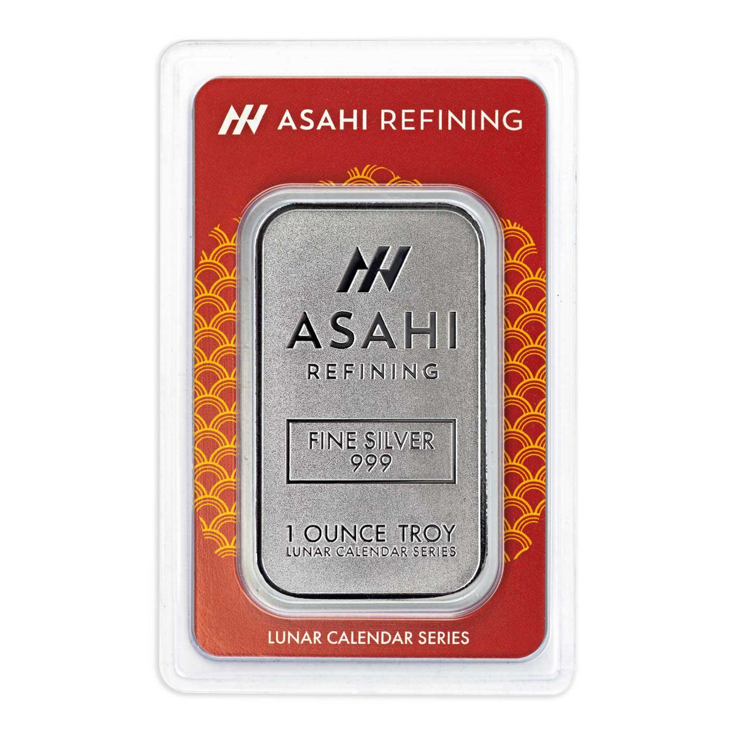 2025 Asahi Lunar Year of the Snake 1oz Silver Bar (No tax) Light Scratches on Card
