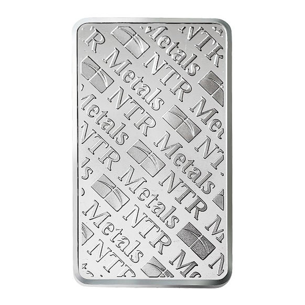 NTR Metals 10oz .999 Silver Bar (No Tax) Light Toning/Seal Staining
