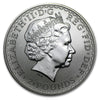 1999 Great Britain £2 Britannia 1oz Silver, SEALED (Seal worn/Light Toning)