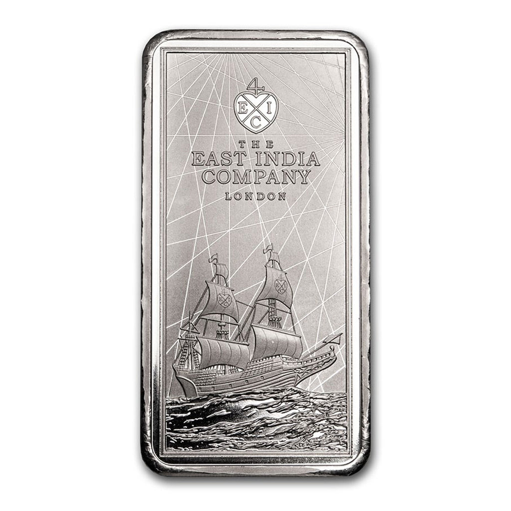 2021 St. Helena £10 East India Company 250g (~8oz) .999 Silver Bar (No Tax)