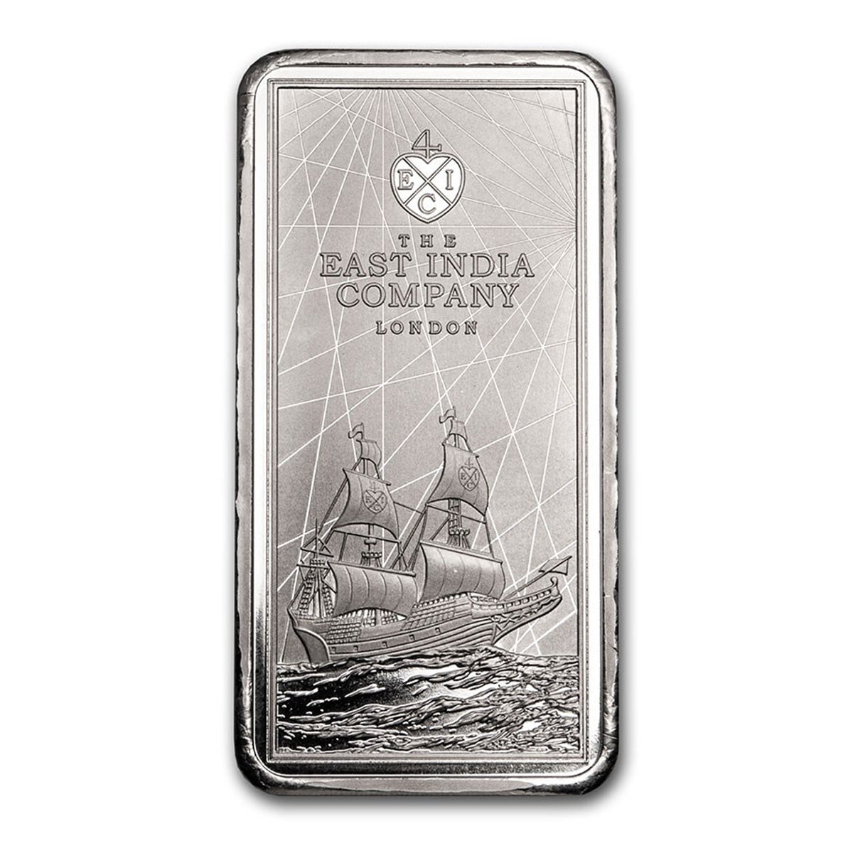 2021 St. Helena £10 East India Company 250g (~8oz) .999 Silver Bar (No Tax)